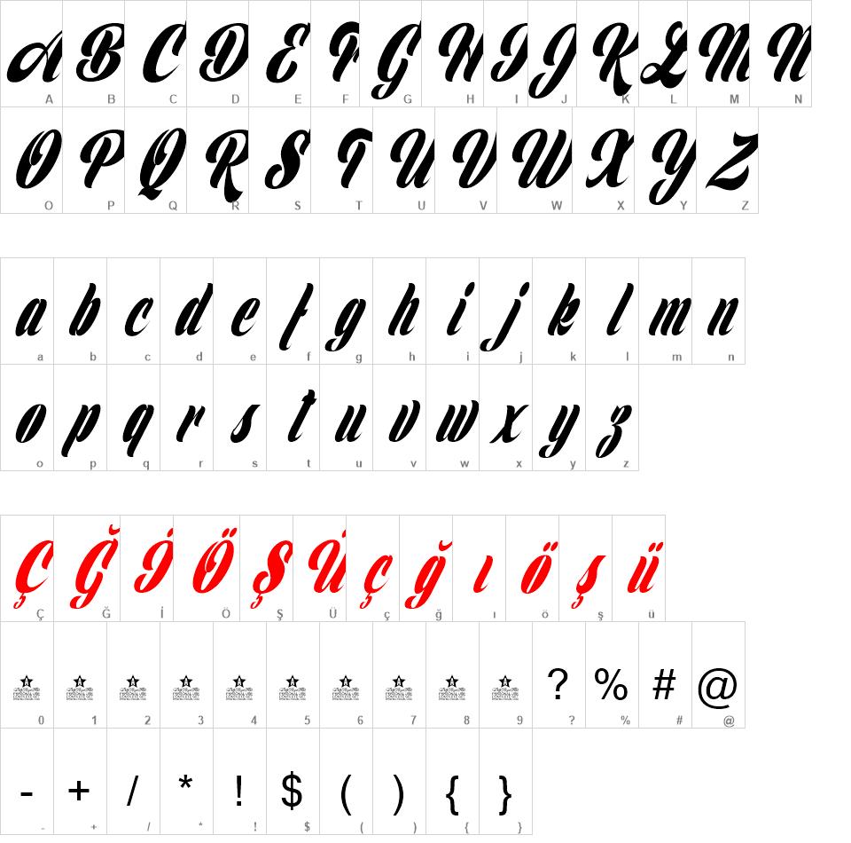 Clipper font